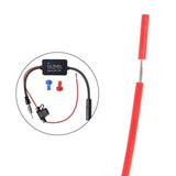 Car Hidden Aerial Radio Antenna Reception Booster Strengthen 25db 12V AU - Low Angle