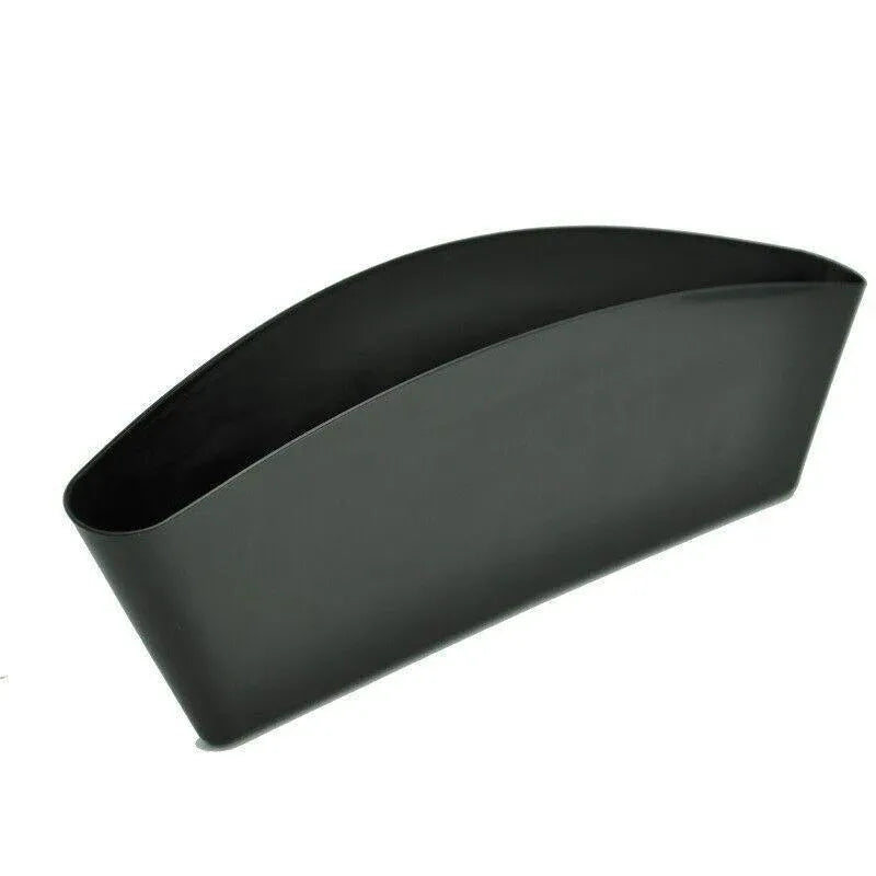 2PCS Seat Side Gap Organiser Storage Box for Phone and Keys Black