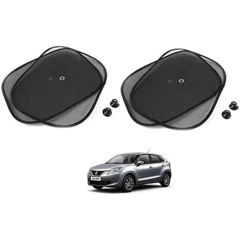 2PCS Car Window Sun Shade Mesh Visor for Rear Side Window UV Protection 44×36cm
