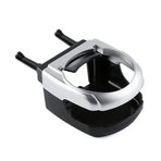 Silver Car Cup Holder Air Vent Mount Drink Can Holder Tray for Vehicle Dashboard