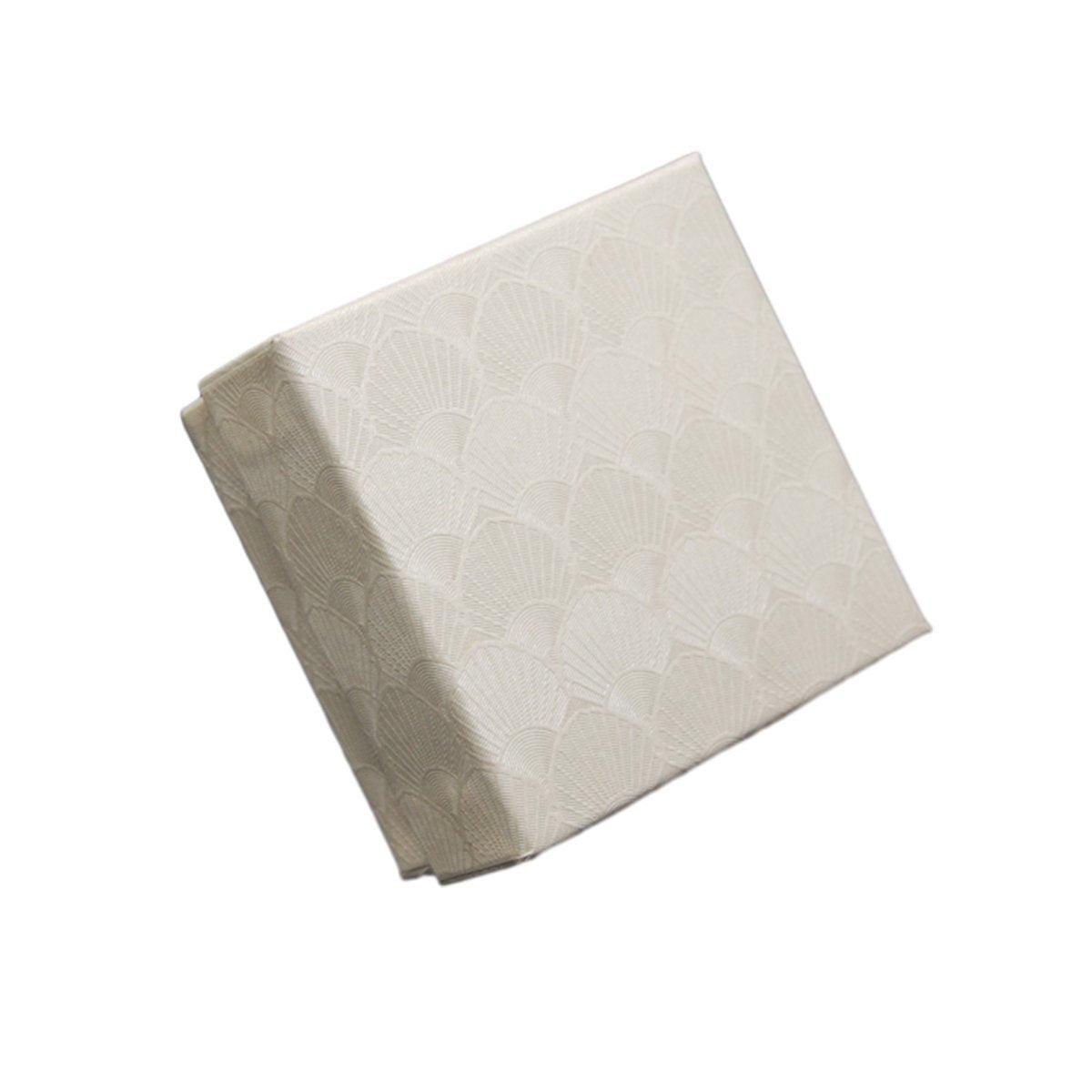 25X Jewelry Gift Boxes Shell Pattern 7.5CM Small GiftBox Empty Jewelry With Foam - Blue