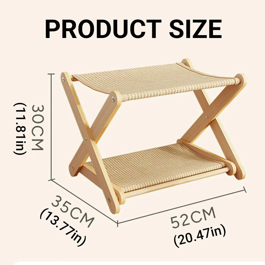 Sisal Double Layer Cat Scratching Board Foldable for Indoor Cats