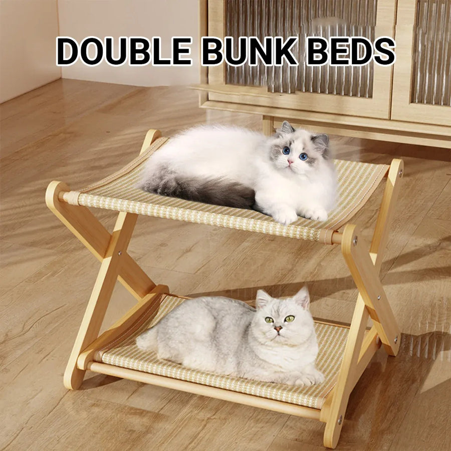 Sisal Double Layer Cat Scratching Board Foldable for Indoor Cats