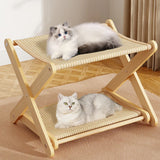 Sisal Double Layer Cat Scratching Board Foldable for Indoor Cats - Extra Image