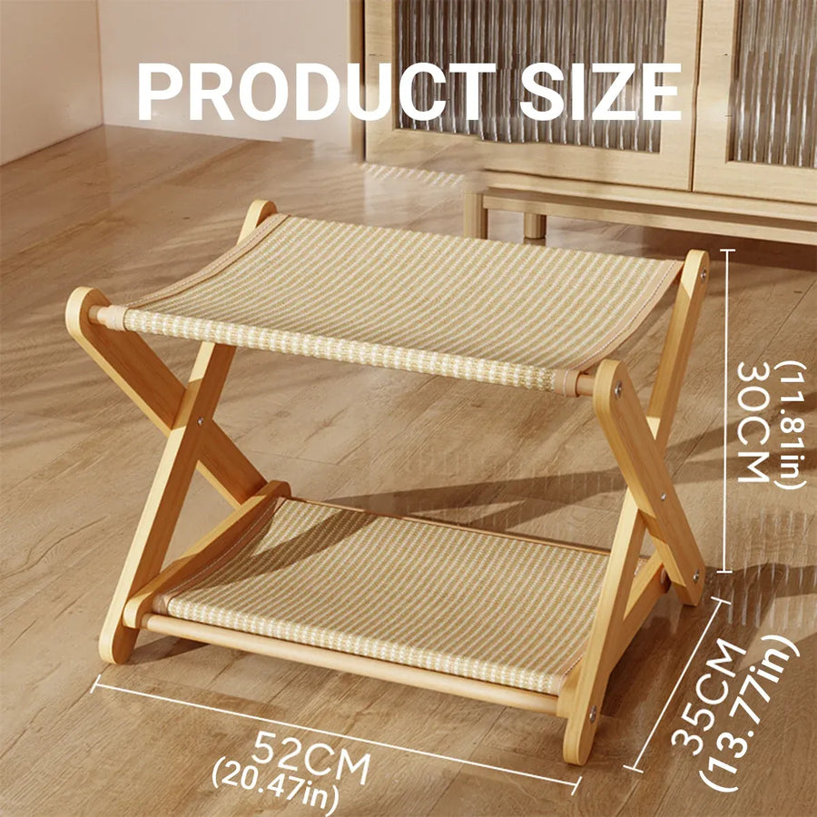 Sisal Double Layer Cat Scratching Board Foldable for Indoor Cats