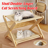 Sisal Double Layer Cat Scratching Board Foldable for Indoor Cats - Extra Image