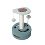 Cat Climbing Toy Small Jump Platform with Claw Scratching Board for Kittens Play - Green