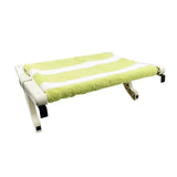 Hanging Cat Hammock Bed Durable for Window Indoor Pet Sleeping - Front View