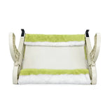 Hanging Cat Hammock Bed Durable for Window Indoor Pet Sleeping - Low Angle