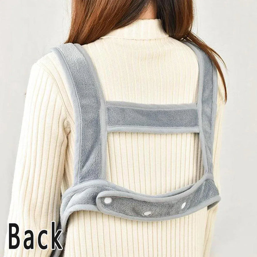 Non-stick Hair Cat Apron Kangaroo Style Pet Grooming Bib No-Hole Design