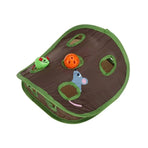 Cat Cave Collapsible Pet Bed Cat Toys Mouse Scratching Play Toy for Cats Kittens