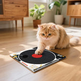 Record Player Cat Scratching Board Corrugated Cardboard Cat Toy - Extra Image