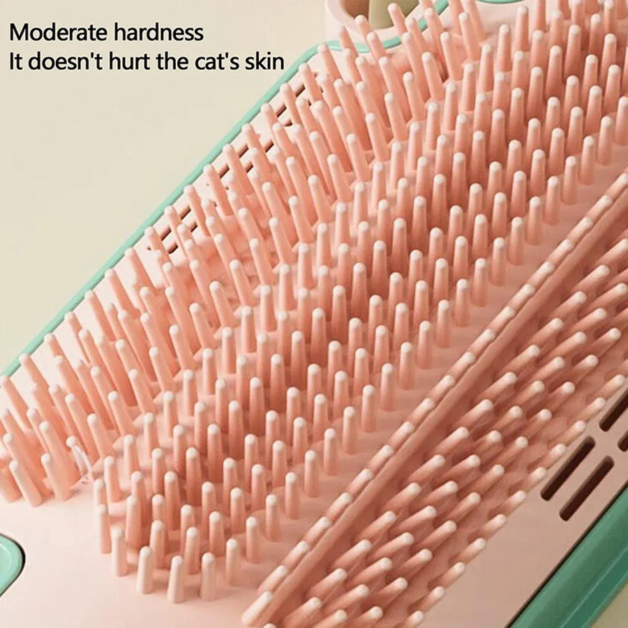 Wall Mounted Scratcher Cat Fur Rubbing Toy Scratching Post Pet Wall Scratcher - Cat Teaser Type