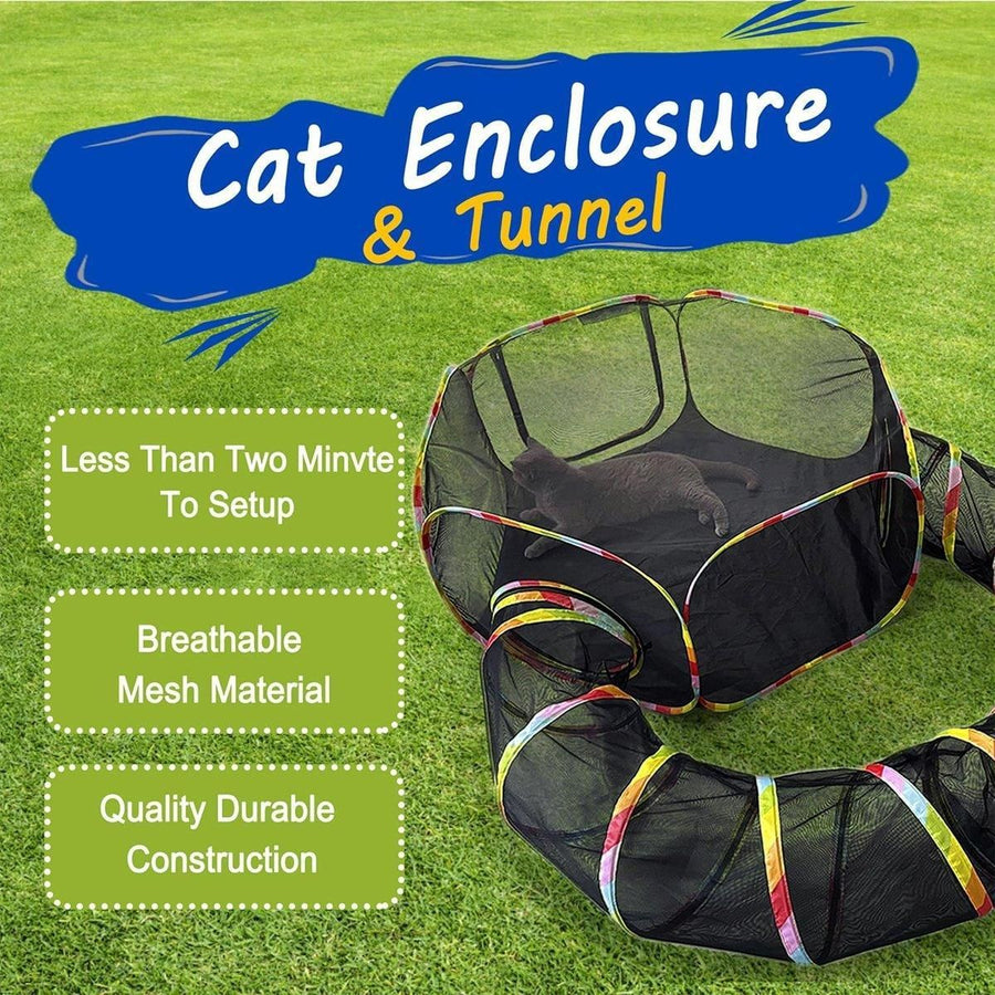 Collapsible Cat Tunnel Interactive Drill Bucket Fun Pet Toy for Cats Indoor Play