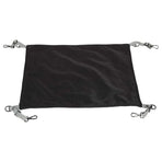 Waterproof Cat Hammock Hanging Bed Double Layer Dual Side Sleep Cage Swing Chair - Black