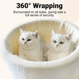 Cat Bed Coffee Cup Shape Cartoon Pet Bed Soft Nest Small Pets Sleeping Indoor - Rear View