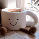 Cat Bed Coffee Cup Shape Cartoon Pet Bed Soft Nest Small Pets Sleeping Indoor - Extra Image