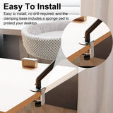 Suspended Cat Bed Desktop Hammock Cat Bed For Office Desk Window Mount Sleeping - Extra Image
