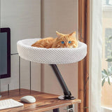 Suspended Cat Bed Desktop Hammock Cat Bed For Office Desk Window Mount Sleeping
