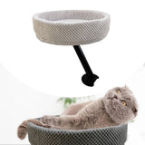 Suspended Cat Bed Desktop Hammock Cat Bed For Office Desk Window Mount Sleeping