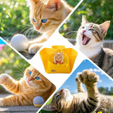 Felt Cat Nest Foldable Deformable Cat Tunnel Semi Enclosed Cat House Pet Bed - Extra Image