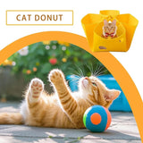 Felt Cat Nest Foldable Deformable Cat Tunnel Semi Enclosed Cat House Pet Bed - Extra Image