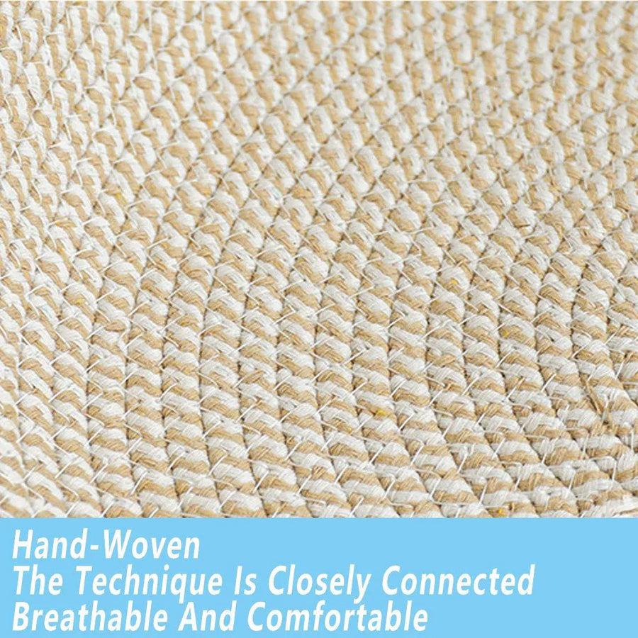 Rattan Cat Bed Weaving Cat Sleeping Basket for Cats and Pets Comfortable Resting