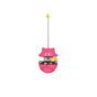 Cat Treat Dispenser Toy Ball Kitten Selfplay Interactive Tumbler Multifunction - Red