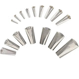 17PCS Stainless Steel Perfect Caulking Nozzle Applicator Sealant Finishing Tool - Extra Image