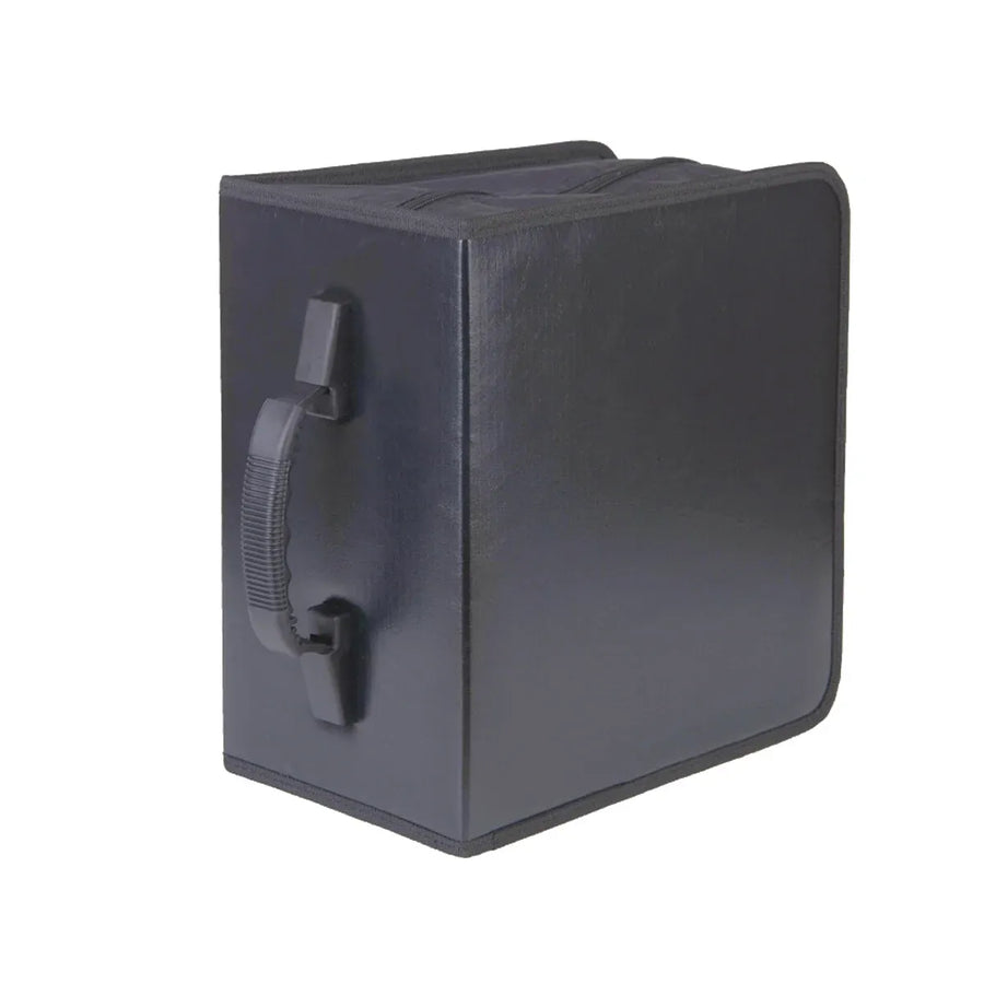 520 CD Capacity PU Leather Disc Storage Organizer Carry Case for Music DVD Media