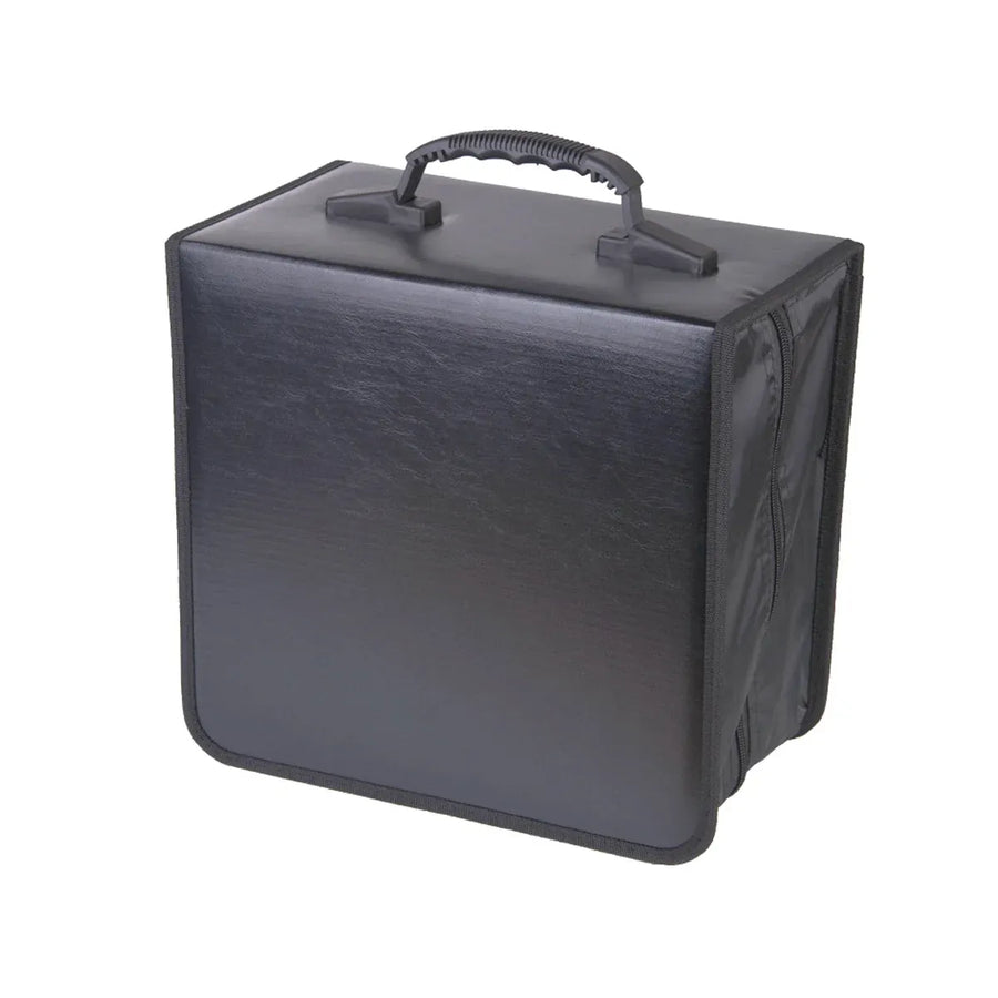 520 CD Capacity PU Leather Disc Storage Organizer Carry Case for Music DVD Media