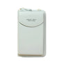 Women Pouch Bag Mobile Phone Bag Pu Leather Crossbody Purse Wallet Shoulder Bag - Light Blue