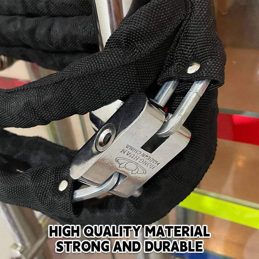 Heavy Duty Combination Padlock Chain High Security Anti Theft Lock For Gate Bike