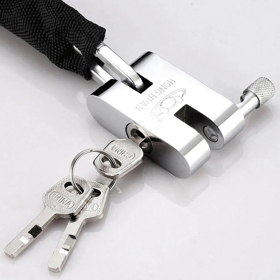 Heavy Duty Combination Padlock Chain High Security Anti Theft Lock For Gate Bike