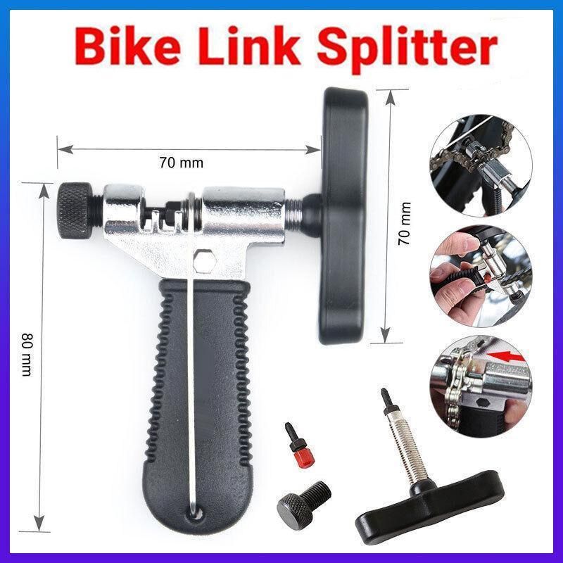 Bicycle Chain Breaker Tool Bike Link Splitter Cutter Connect Pin Remover Repair