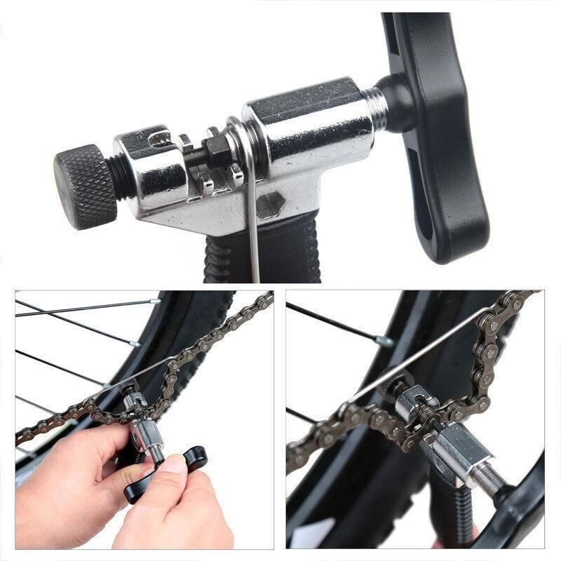 Bicycle Chain Breaker Tool Bike Link Splitter Cutter Connect Pin Remover Repair