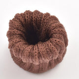 24Pcs Knitted Table Chair Leg Socks Sleeve Floor Protector Furniture Feet Covers - Brown - Extra Image