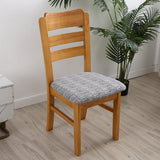 Stretch Dining Chair Seat Covers Removable Seat Cushion Slipcovers Protector - A - Extra Image