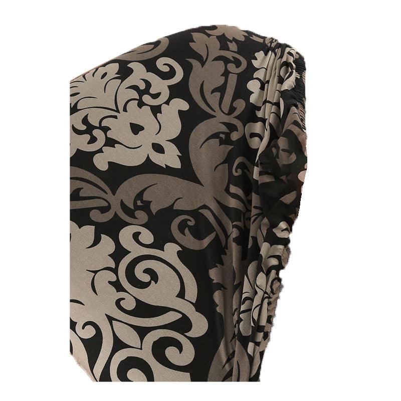 Stretch Dining Chair Seat Covers Removable Seat Cushion Slipcovers Protector - D