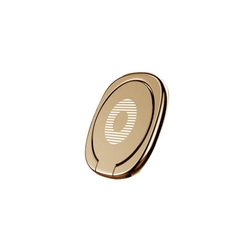 Iring Phone Ring Finger Holder Stand Mobile Grip with Mount Hook for iPhone and iPad - Gold