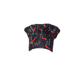 Adjustable Chef Cap with Elastic Band for Kitchen Cooking Baking Catering Use - Black+White - Extra Image