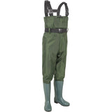 Waterproof Ultra Light Breathable Wading Pants Nylon Half Length Gear - Black-46 - Low Angle
