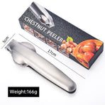 Chestnut Opener 304 Stainless Steel Cross Chestnut Shell Stripper Nut Cracker