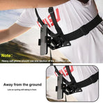 Cell Phone Chest Mount Harness Strap Holder Clip For Iphone Samsung Gopro