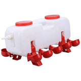 10L Chicken Poultry Automatic Drinking Tank Drinker Feeding Pot Water Dispenser - Extra Image