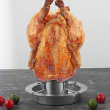 Stainless Steel Chicken Grill Outdoor BBQ Roaster Rack Portable Multi Functional - Extra Image