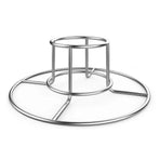 1-Piece Round Chicken Roasting Rack with Centre Can Holder