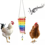 Chicken Activity Toy Set with Swing, Ladder and Xylophone - 5 Pieces