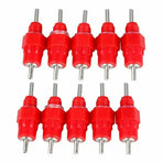 10 PCS Automatic Nipple Water Valves for Poultry and Duck Feeding
