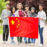 Large Chinese China Flag Heavy Duty Outdoor 90 X 150 cm - 3Ft X 5Ft - 45-Degree Angle